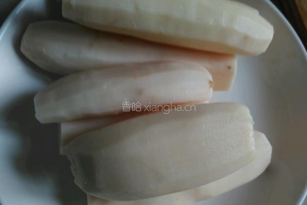 野藕炖排骨的做法图解1