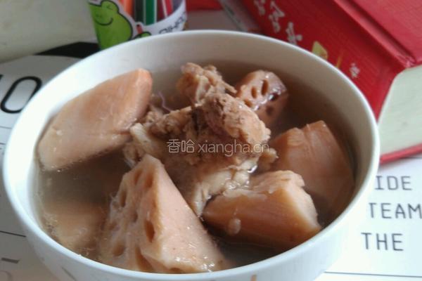 野藕炖排骨的做法图解6