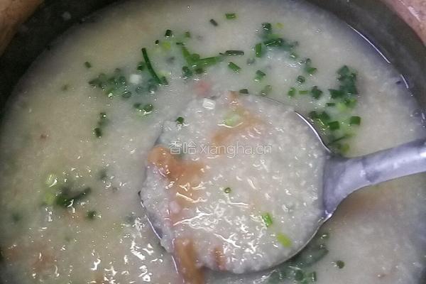 柴鱼花生粥的做法图解7