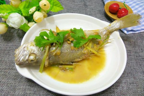 酱焖黄花鱼的做法图解9