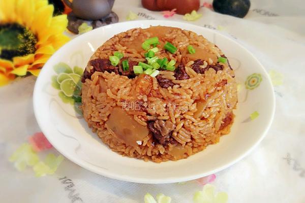 肉干饭的做法图解14