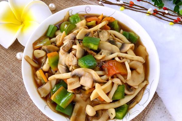 耗油双菇的做法图解6