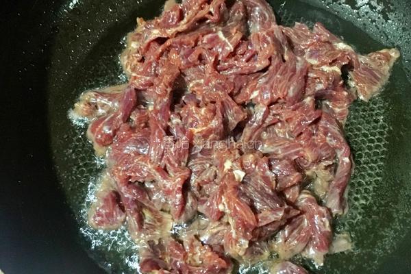 姜丝牛肉的做法图解7