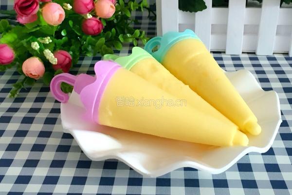 酸奶芒果冰棒的做法图解6