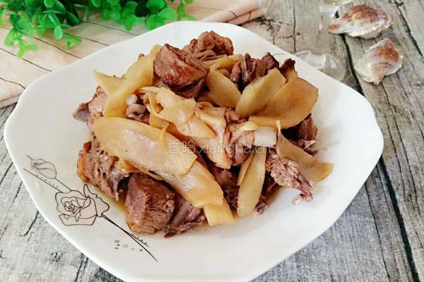 子姜炒鸭的做法图解7