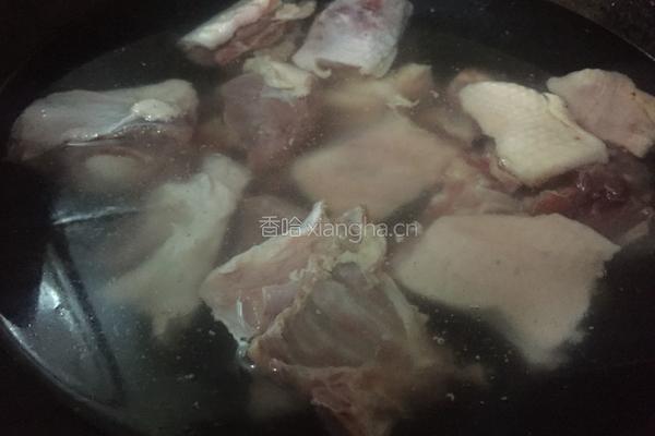 清炖鸭块的做法图解3