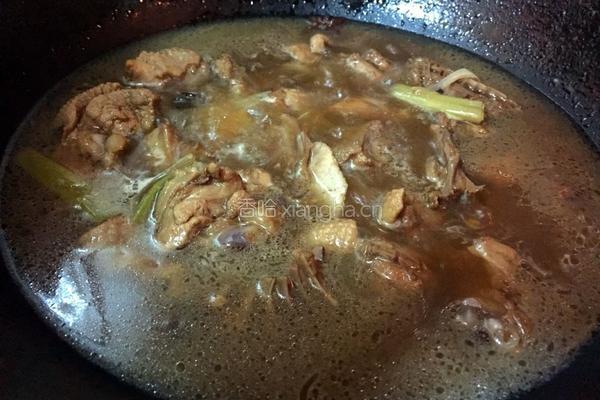 清炖鸭块的做法图解5