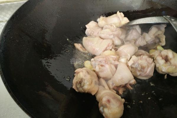 鸡肉垫卷子的做法图解5