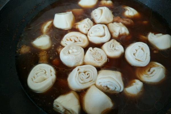 鸡肉垫卷子的做法图解11