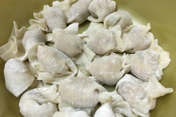 鮮肉云吞的做法图解2