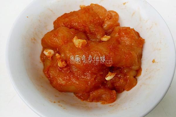 自制脆皮炸鸡排的做法图解4