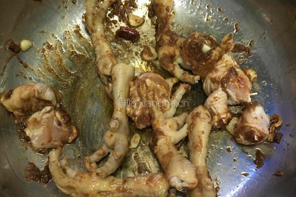 酱鸡爪的做法图解3