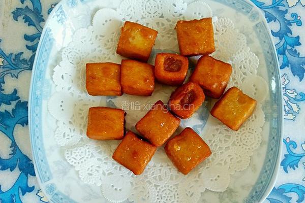 炸鱼豆腐的做法图解4