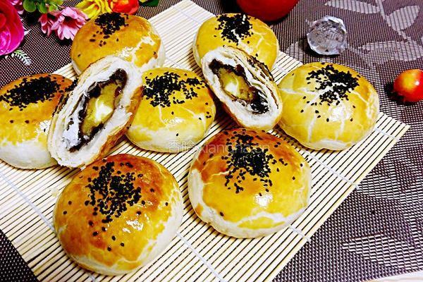 酥皮月饼（蛋黄豆沙馅）的做法图解14