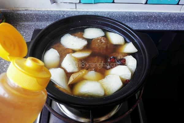 牛肉丸子萝卜汤的做法图解5