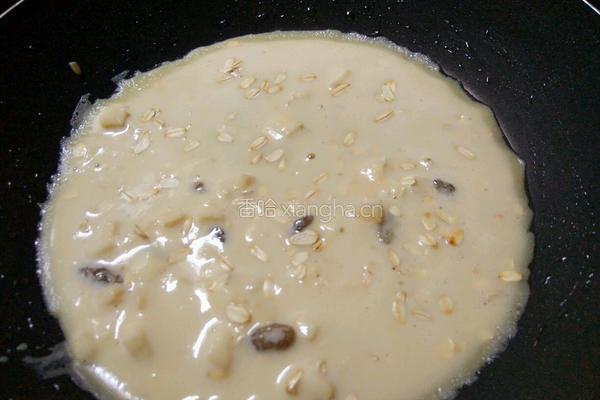 燕麦片鸡蛋饼的做法图解8