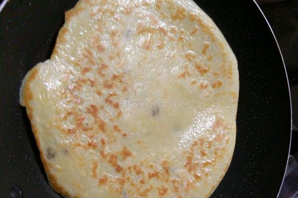 燕麦片鸡蛋饼的做法图解9