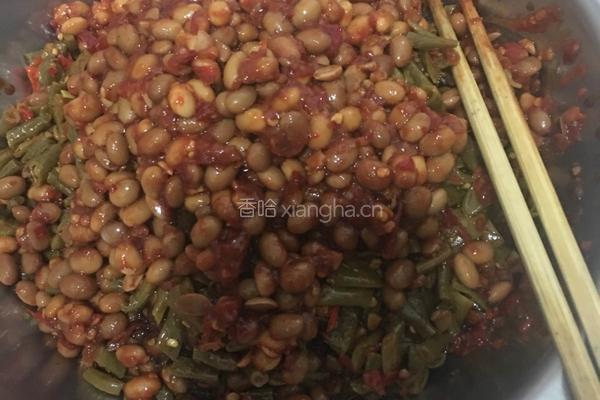 酱豆辣椒酱下饭菜的做法图解1