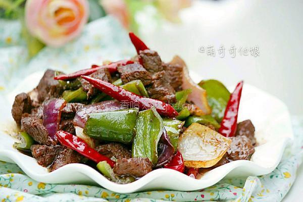 酱爆牛肉粒的做法图解9