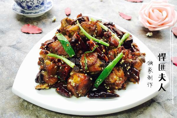 辣子鸡的做法图解17