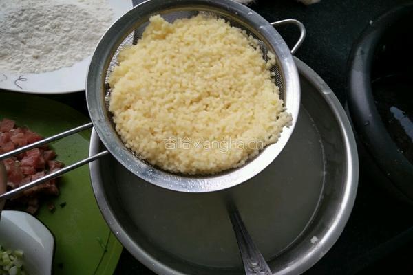 小米蔬菜疙瘩汤的做法图解4
