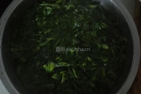 小白菜熬豆腐的做法图解3