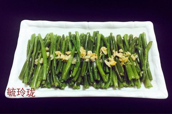 炒空心菜梗的做法图解9