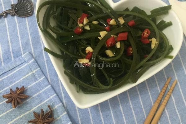 酸辣海带的做法图解4