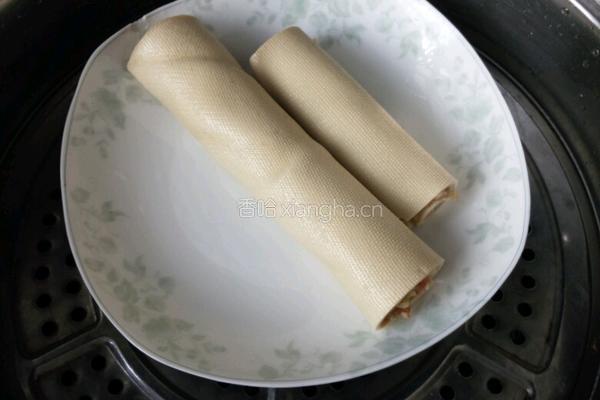 腐皮肉卷的做法图解3