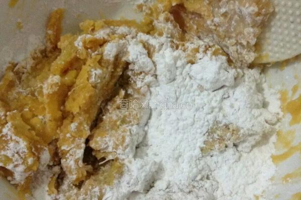 炸红薯饼的做法图解3