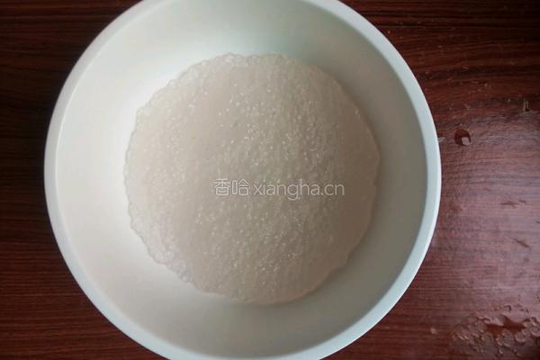 牛奶西瓜西米露的做法图解7