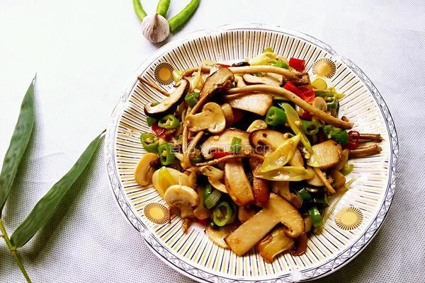 油浸菌菇的做法图解5