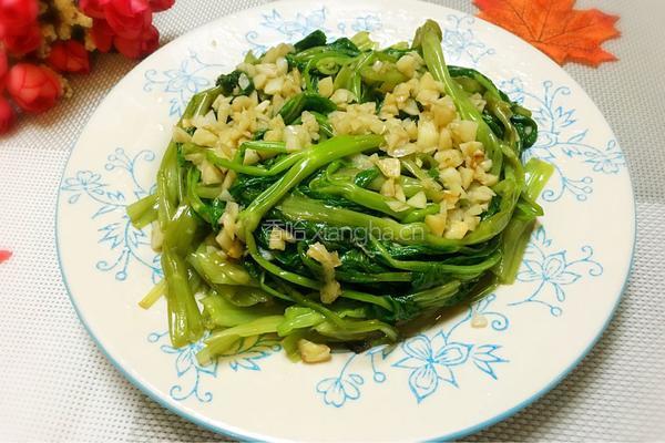 蒜泥空心菜的做法图解8