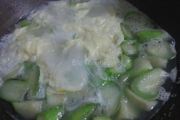 丝瓜蛋花汤的做法图解6