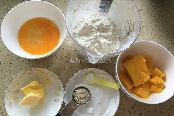 芒果面包的做法图解1