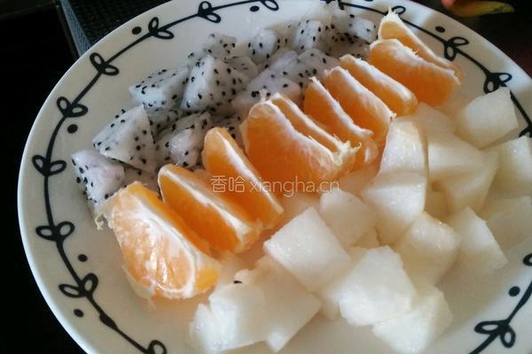 凉拌水果的做法图解4