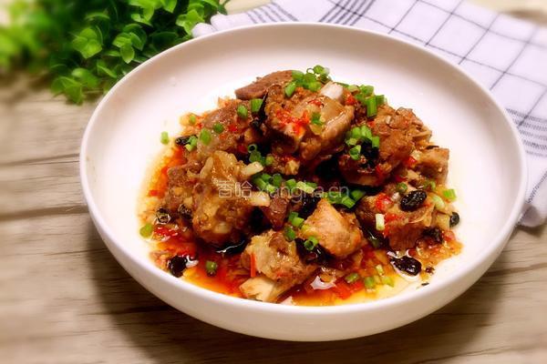 豆豉姜汁蒸排骨的做法图解8