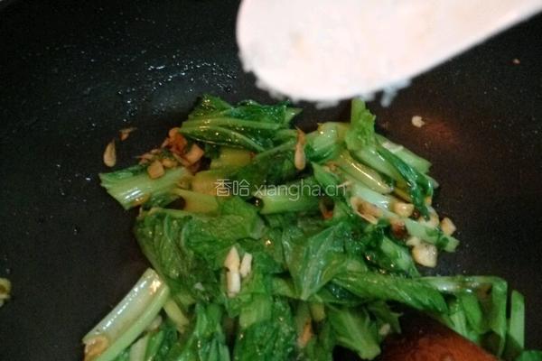 虾米枸杞芥菜的做法图解11