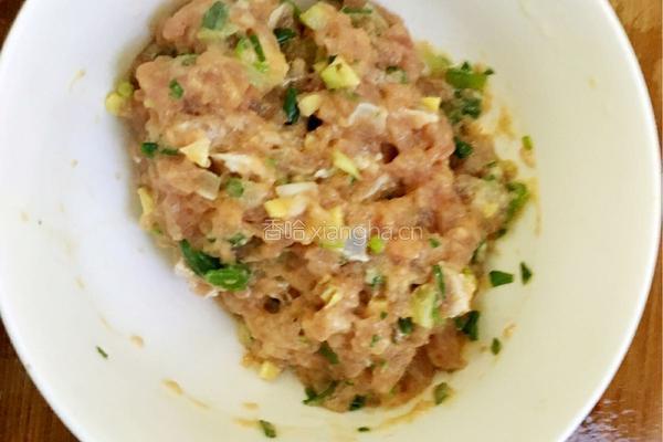 糯米肉圆子的做法图解3