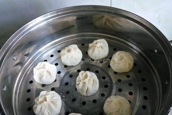 马齿苋肉包的做法图解17