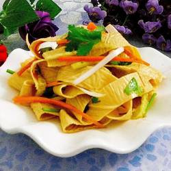 凉拌油豆腐皮的做法[图]