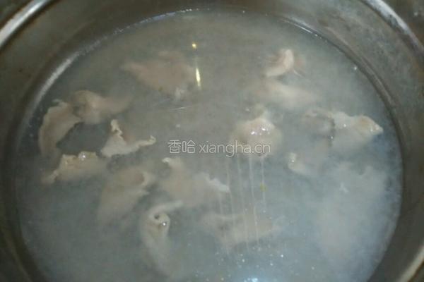 藕炒肉片的做法图解3
