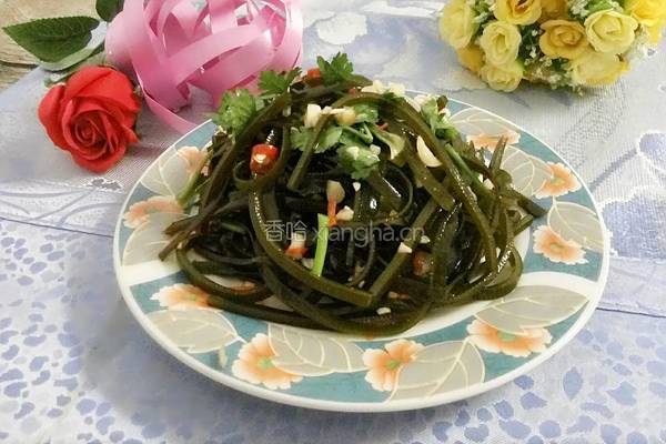 凉调海带丝的做法图解8