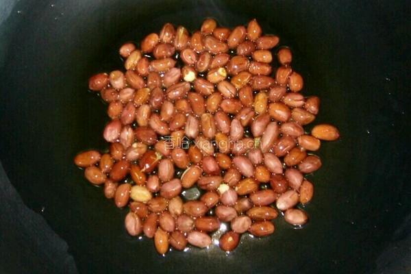 菠菜花生的做法图解4