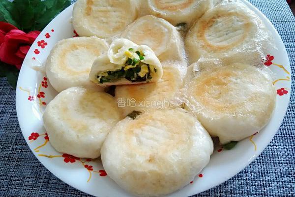 韭菜素煎包的做法图解9