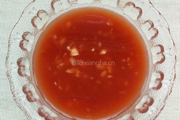浇汁豆腐的做法图解5