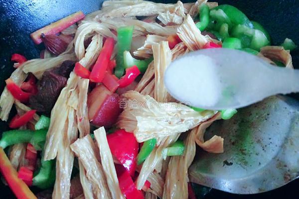 红烧肉烧腐竹的做法图解7