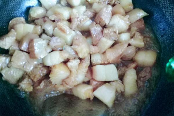 冰糖红烧肉的做法图解4