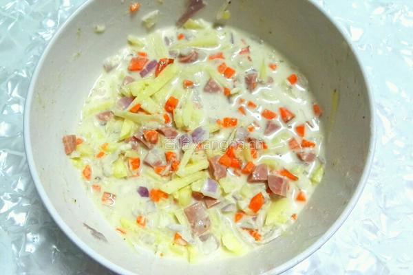 土豆瘦身饼的做法图解4