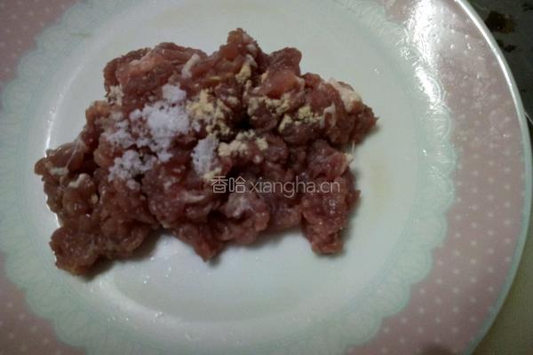 鸡蛋蒸肉饼的做法图解4